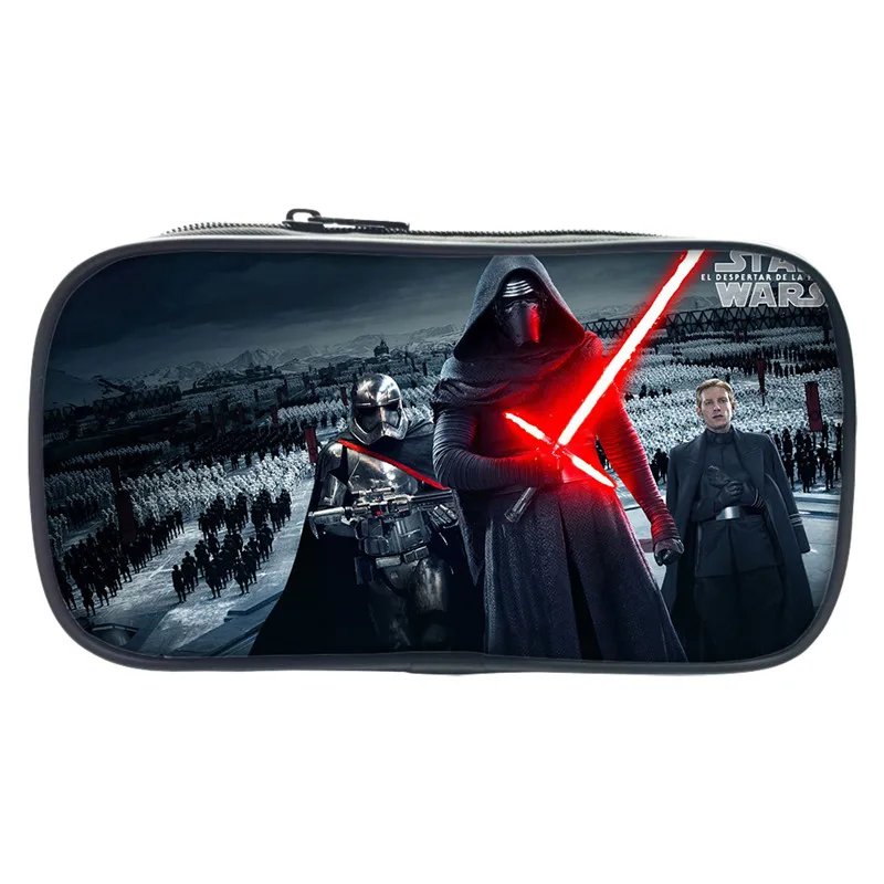 2019 пенал с изображением Звездных войн 3D печатная коробка для детей школьные