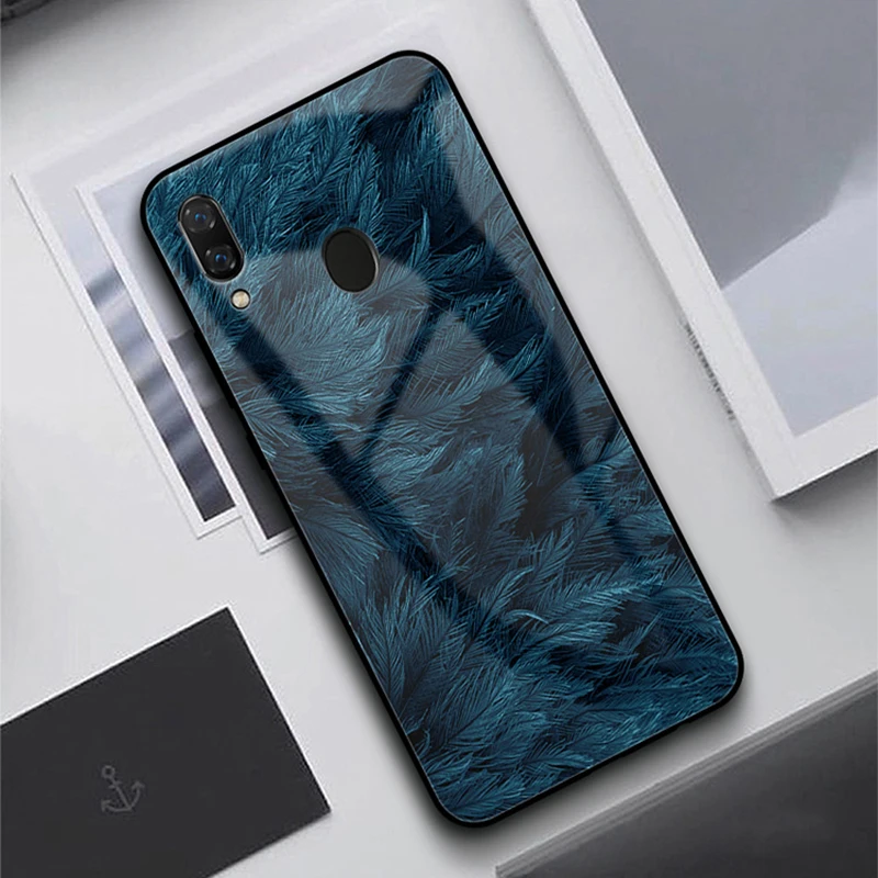 Pattern 2 Чехол GFAITH для Honor 8X, закаленное стекло, противоударный чехол для Honor Play 10 Lite 10i 20 Lite 8C View 20, чехол s Funda Coque - Цвет: Pattern 2