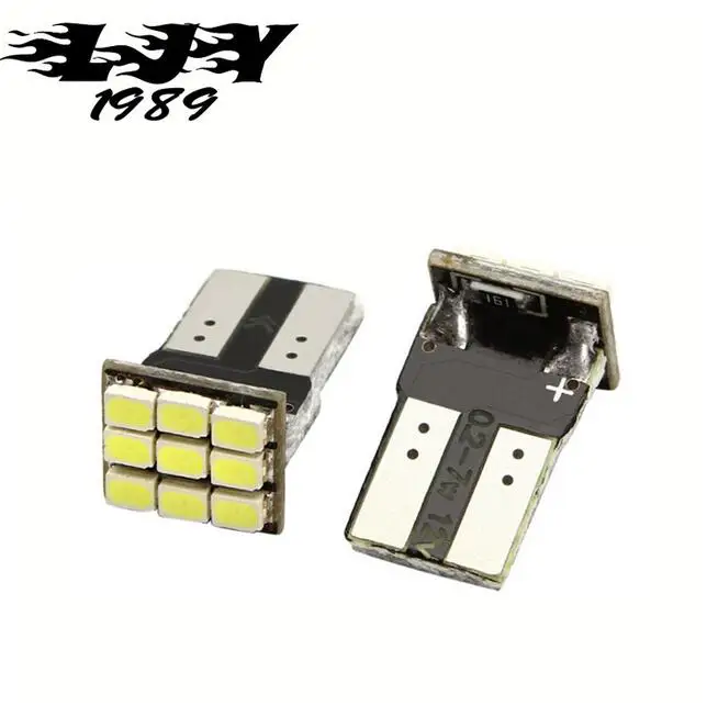 1 шт. T10 168 192 W5W 9 светодиодов smd габаритный автомобильный фонарь Чтения Купол лампы
