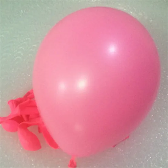 Pink 10 шт./лот, 12 дюймов, толстые латексные шары с жемчугом, золотые, красные, розовые, синие жемчужные шары для свадебной вечеринки, украшения для дня рождения - Цвет: Pink