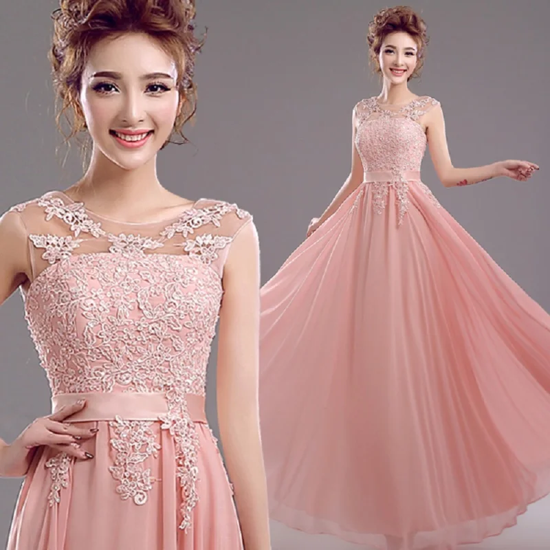 

Женское вечернее платье с открытой спиной, розовое романтичное платье длиной до пола, вечернее платье, 2019