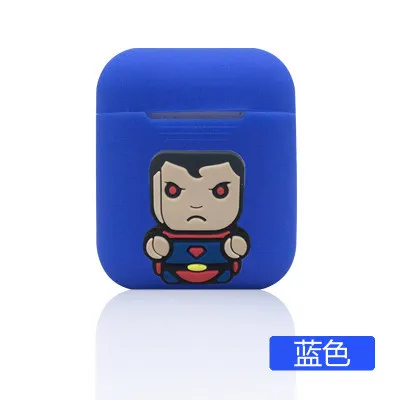 Милый мультяшный беспроводной Bluetooth чехол для наушников для Apple AirPods силиконовый зарядный чехол для наушников Защитный чехол для AirPods - Цвет: style 17