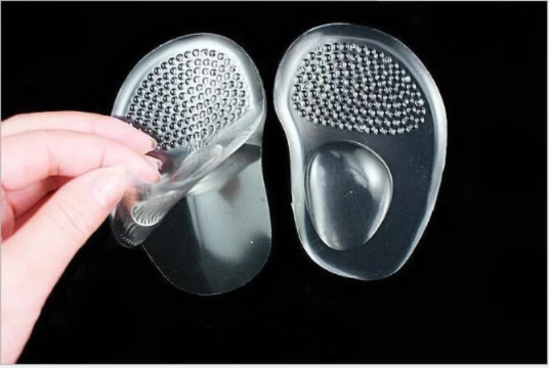 Arch Support Подушка половинные стельки Силиконовый гель передние ножки колодки для