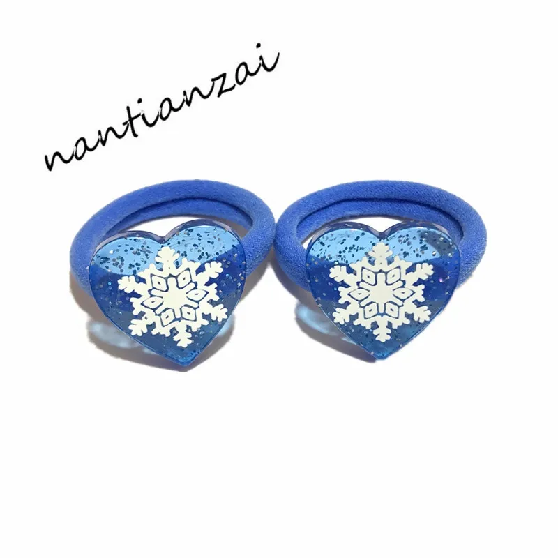 1 пара = 2 шт. девочки милые Мультяшные аксессуары для волос Эльза Анна Принцесса