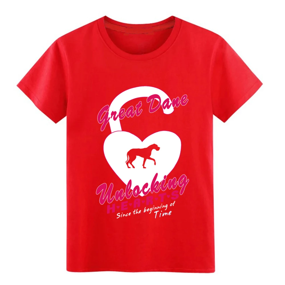 Men's Great Dane t shirt Printing cotton size S-3xl male Loose Casual Spring Novelty | Мужская одежда