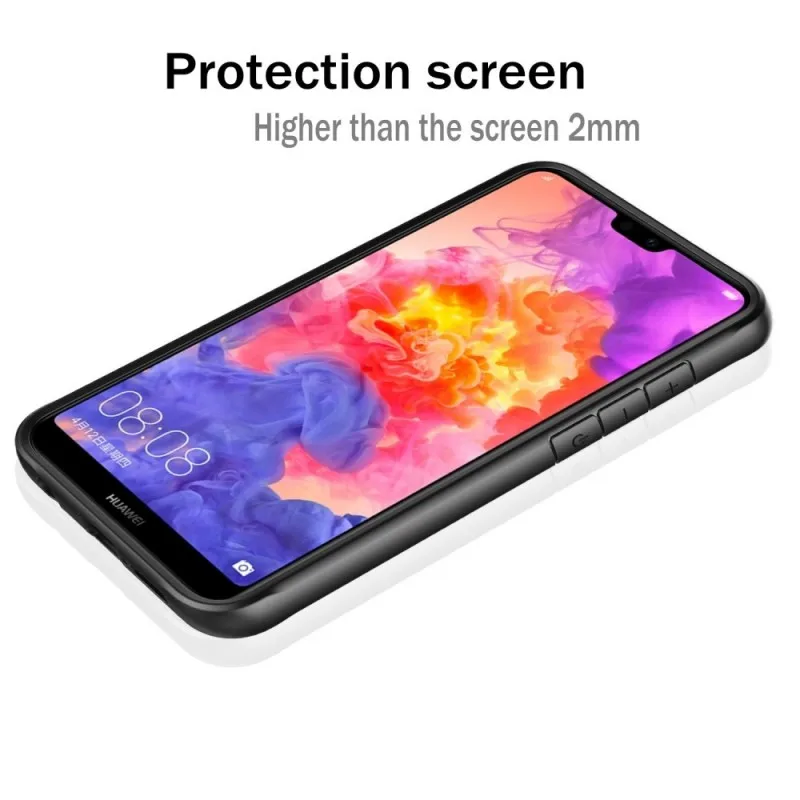 Чехол для huawei P Smart плюс 2019 чехол Прозрачный ударопрочный Пластик Honor 10 lite 10i