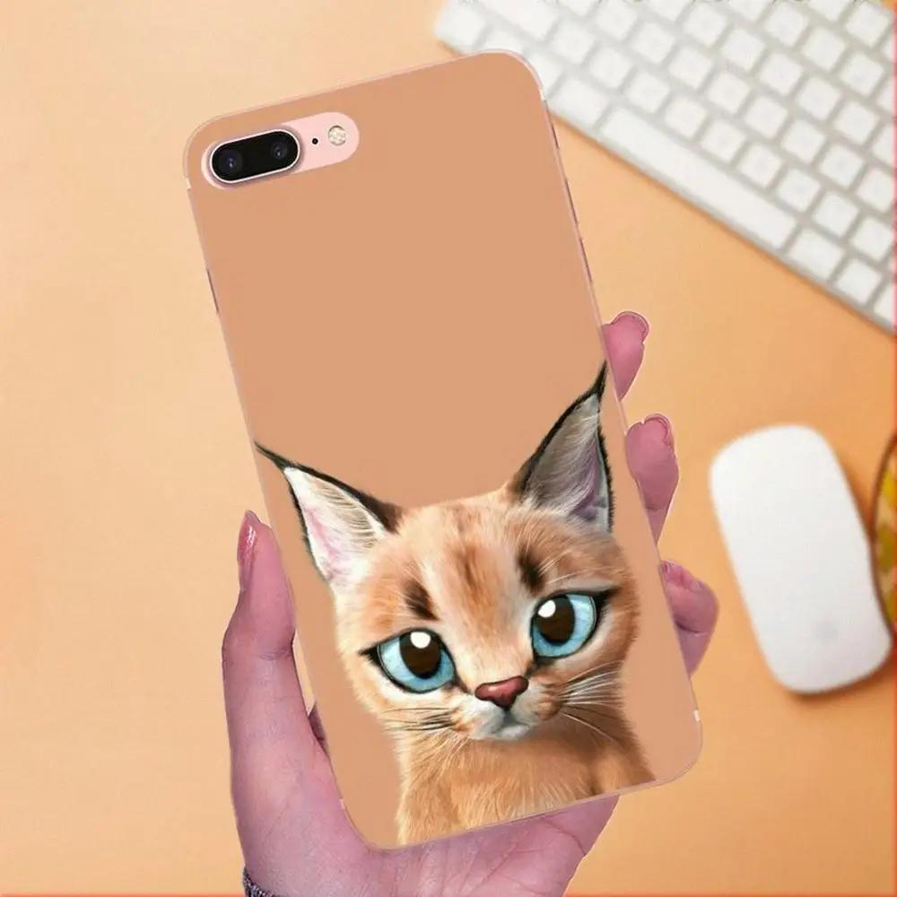 Чехол из ТПУ Kawaii Cute Cat для Huawei Honor 4C 5A 5C 5X 6 6C 6A 6X 7 7X 8 9 V8 V10 Y3II Y5II Y6II G8 P7 Play Lite | Мобильные