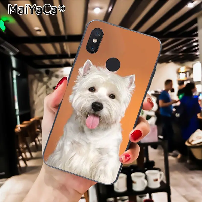 A10 MaiYaCa Westie терьер собака щенок Highland терьер чехол для телефона для Xiaomi Redmi8 4X 6A S2 7A 6A Redmi 5 5Plus Note5 7 Note8Pro - Цвет: A10