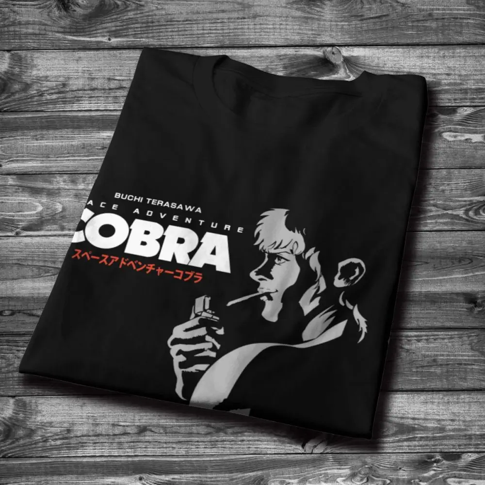 Японское Ретро аниме пространство Приключения кобры Мужская футболка для отдыха
