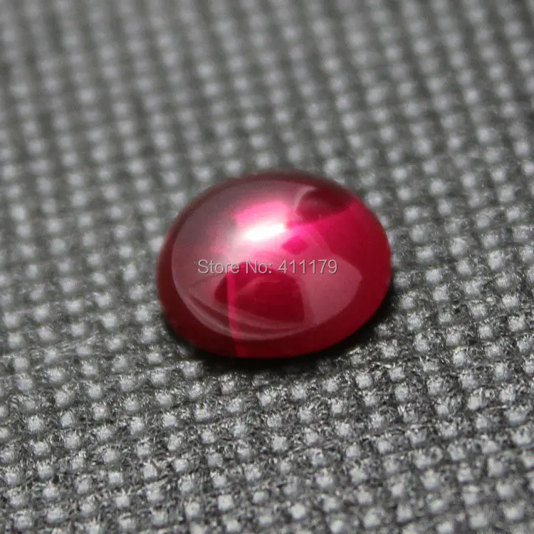 Кабошон круглой формы AAAAA красные камни свободной для самостоятельного