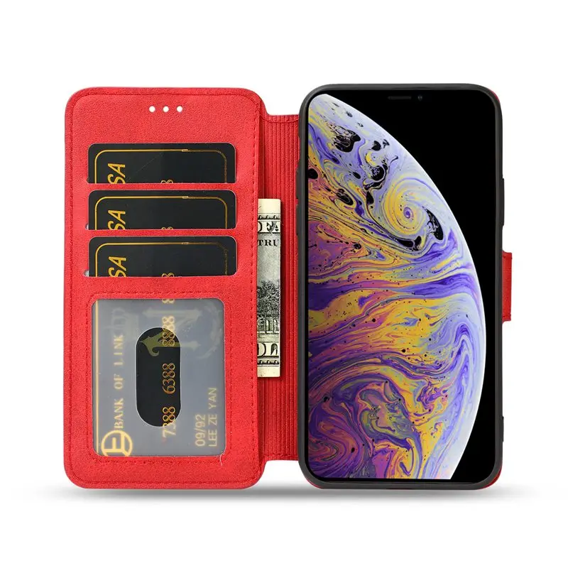 Кожаный Ретро Чехол KISSCASE для Samsung Galaxy S8 S9 S10 Plus S10E Note 8 9 A6 A7 2018 A30 A50 A40 A70 M10 M20 M30 J3 J4