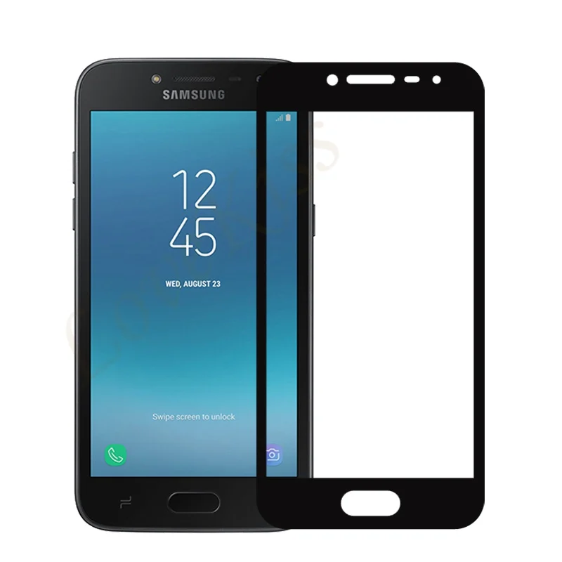 Для Samsung Galaxy J2 2018 полное покрытие закаленное стекло для Pro SM-J250F J250M J250G Защитная