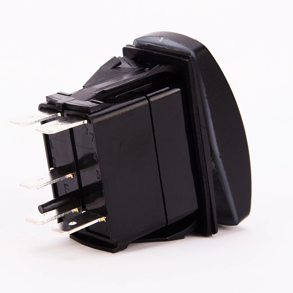 Лазерная Синий ON-OFF Rocker Switch ж/Перемычка 5Pin 20 А 12 Вольт СВЕТОДИОДНЫЕ Фонари-ЗОМБИ