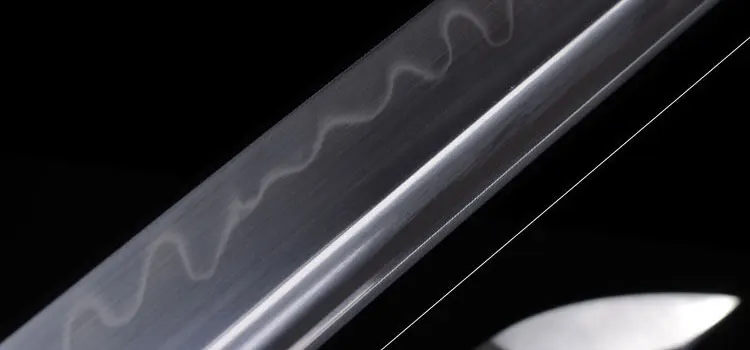Японский самурайский меч катана T10Steel закаленный в глине выполненный в режиме реального Хамон, пластичный монтаж, бо-hi shinogi дзукури острые лезвия Битва готов