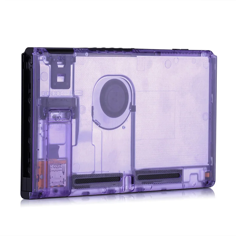 Purple clear housing Myriann Сменный переключатель оболочки для Kind переключатель NS игровая консоль joy con оболочка с 8 цветами - Цвет: Purple clear housing