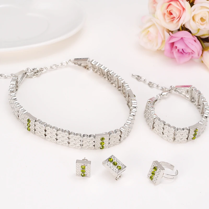 Серебряный комплект украшений в эфиопском стиле африканские чокеры ожерелье