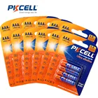 PKCELL 1,5 V LR03 батарейки ААА щелочные один Применение E92 AM4 MX2400 3A Батарея = 48 шт12 карт