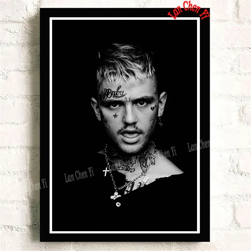 Lil Peep бумага с покрытием плакат для кафе высокое качество печати рисунок ядро декоративная живопись 42*30 см
