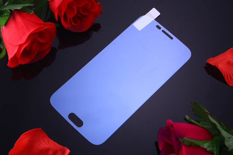 Для Samsung Galaxy S6 S7 цветное зеркальное покрытие стеклянная Защитная пленка для