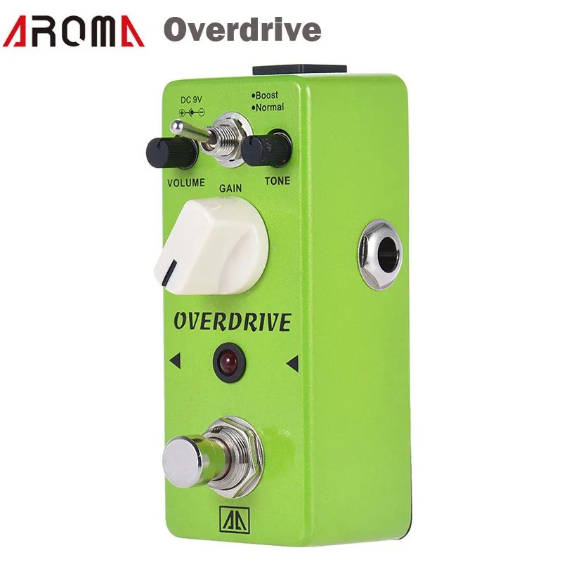 Аромат AGR 5 ламповой как овердрайв Гитары педаль эффектов 2 Режимы Алюминий сплав