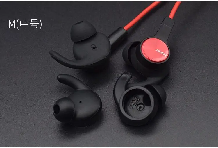 two pairs of M 2 пары силиконовых затычек для huawei Honor xSport AM61 спортивные Bluetooth наушники-вкладыши L/M/S - Цвет: two pairs of M