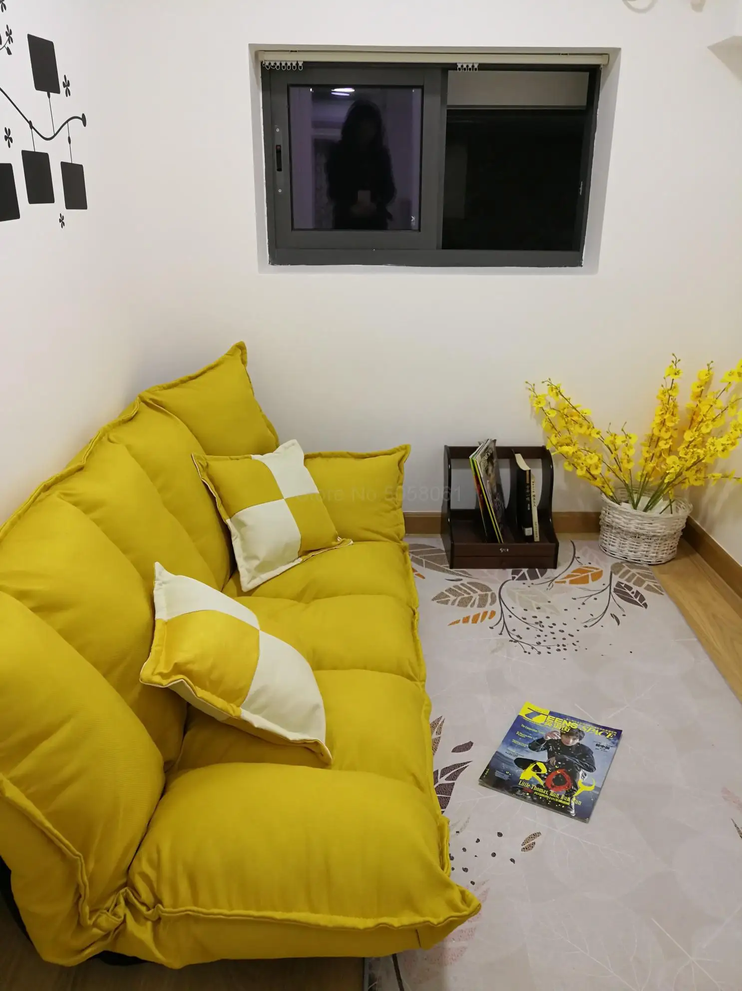 Ленивый диван двойного назначения кровать складные японские татами спальня