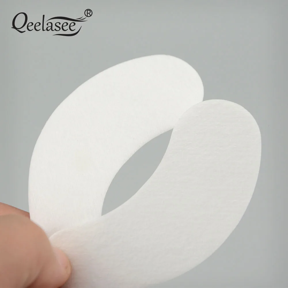 20/50/100 пар затемняющих пластырей для наращивания ресниц гидрогелевых подушечек без ворсинок на клейких наклейках для ложных ресниц.