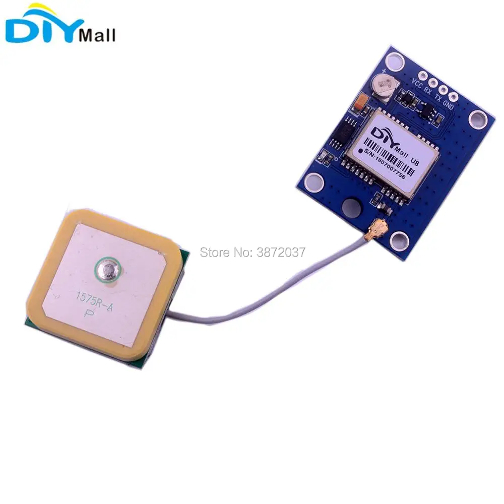 DIYamll gps модуль со вспышкой gps активная керамическая антенна для Arduino Raspberry Pi