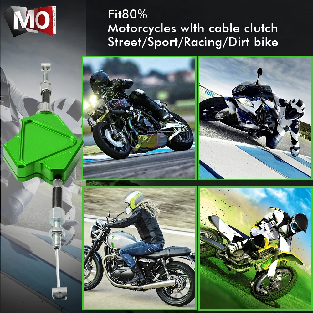 Рычаг сцепления тормоза CNC для мотоцикла легкая кабельная система Kawasaki Z 300 650 750 800