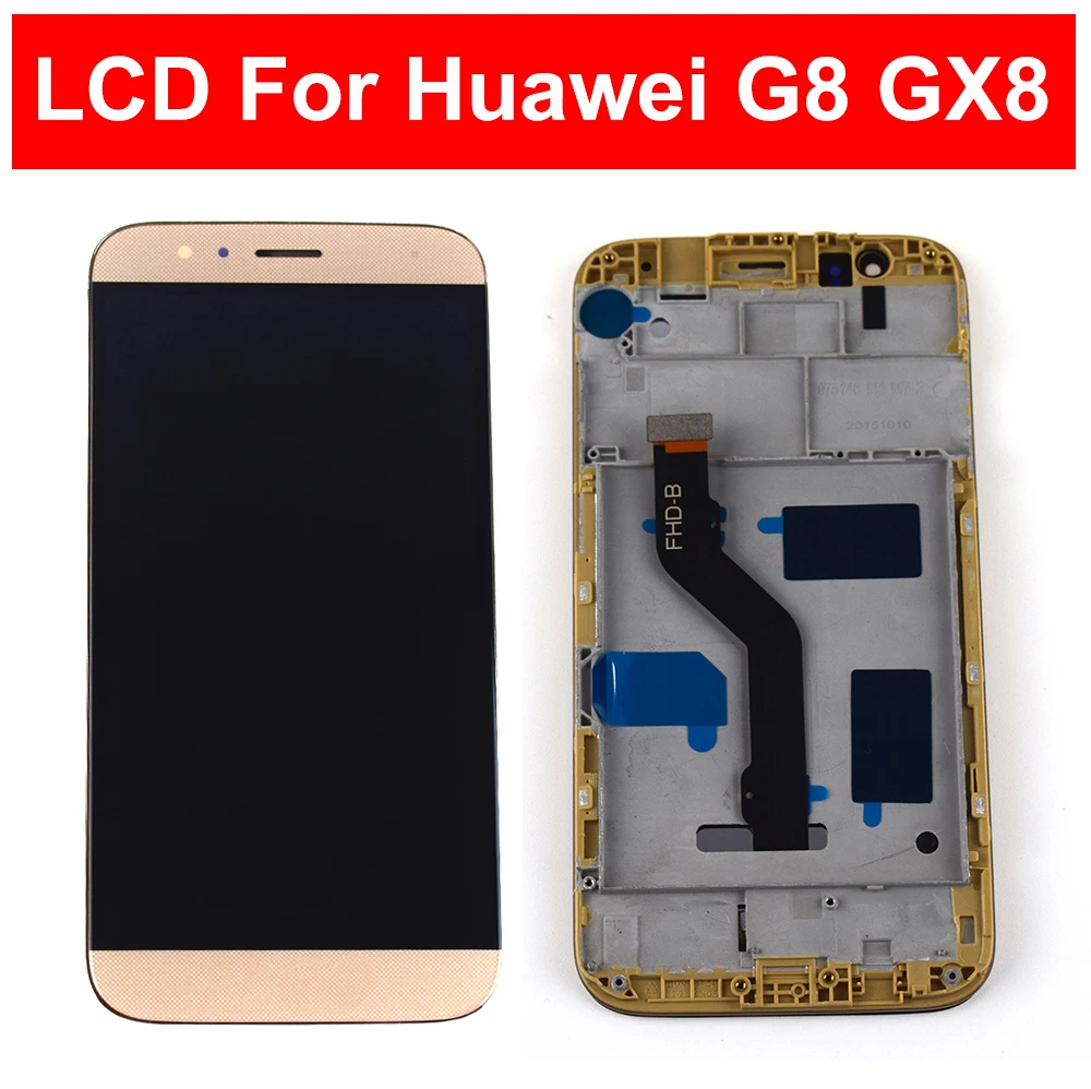 5 &quotдля huawei G8 ЖК-дисплей с сенсорным экраном дигитайзер сборка RIO L01 L02 L03 для lcd