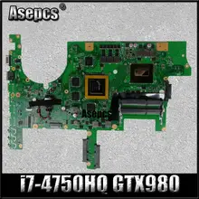 AsepcsROG G751JY материнская плата для ноутбука For Asus G751JT G751JL G751J