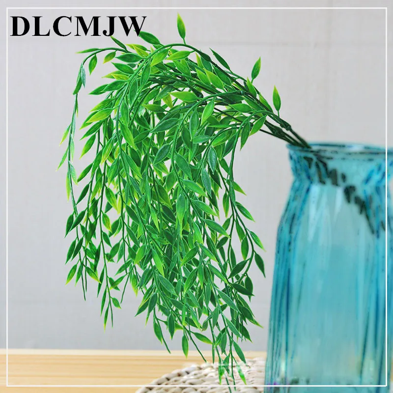 1 шт. искусственные растения зеленая трава пластиковая для сада украшения дома