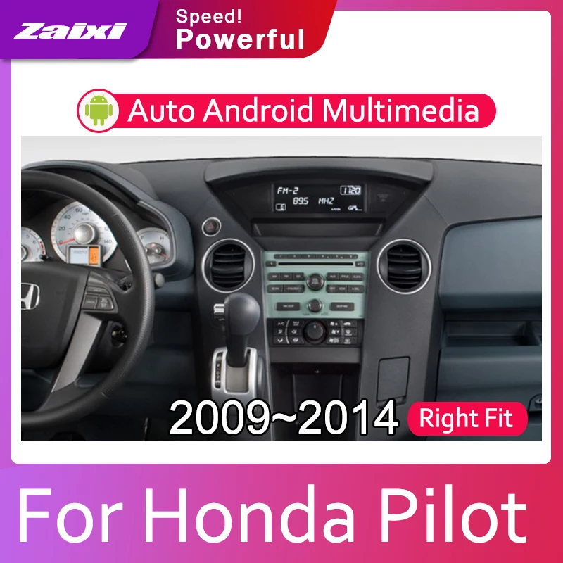 Автомобильная система Android ZaiXi 1080P IPS ЖК экран для Honda Pilot 2009 ~ 2014 автомагнитола с GPS