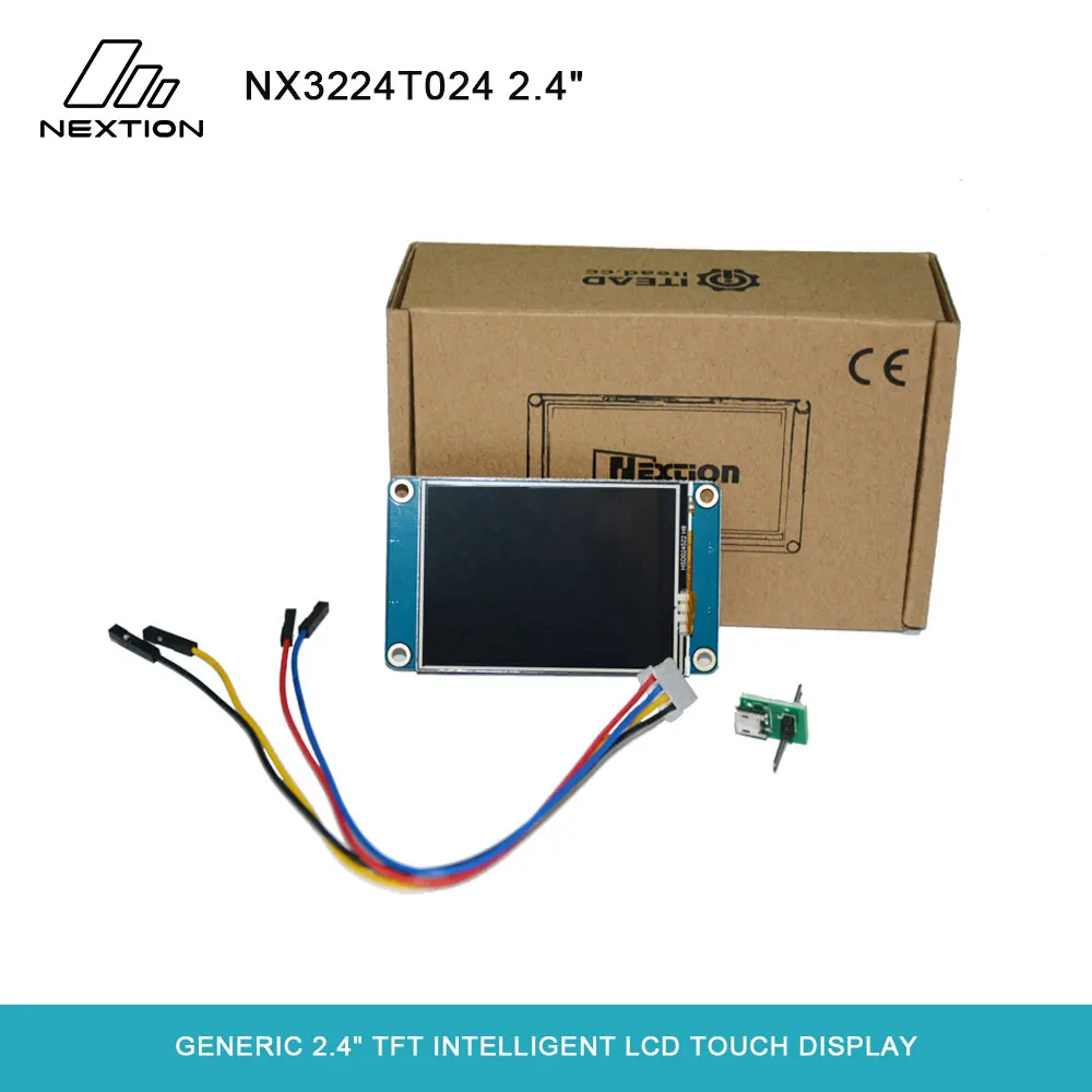 Nextion NX3224T024 2 4 ''полноцветный HMI Интеллектуальный ЖК резистивный сенсорный