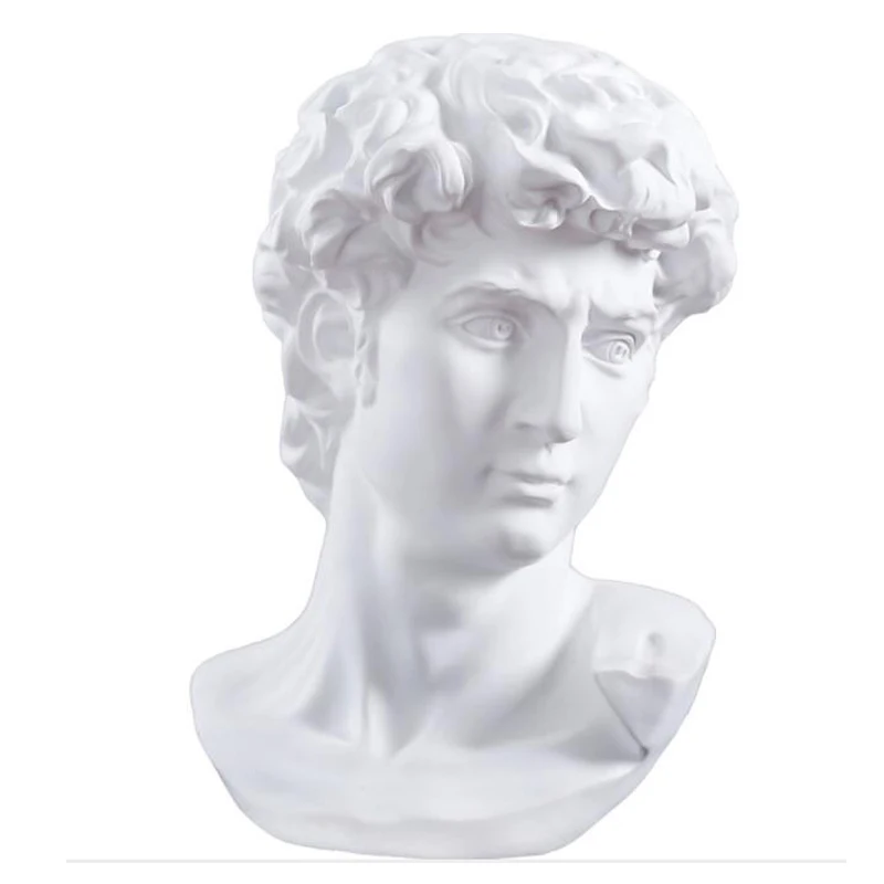 Статуя из смолы штукатурка статуя украшение Давида Венеры художественные