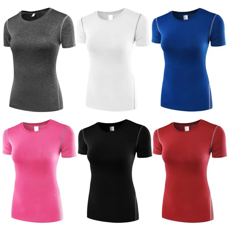 Balight Female Sports Shirt for Women Quick Dry Running Sports Short Sleeve T Shirt Professional Fitness Sports Outdoor Elastic images - 6