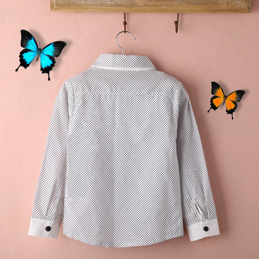 Pudcoco/торжественная хлопковая рубашка для маленьких мальчиков простая