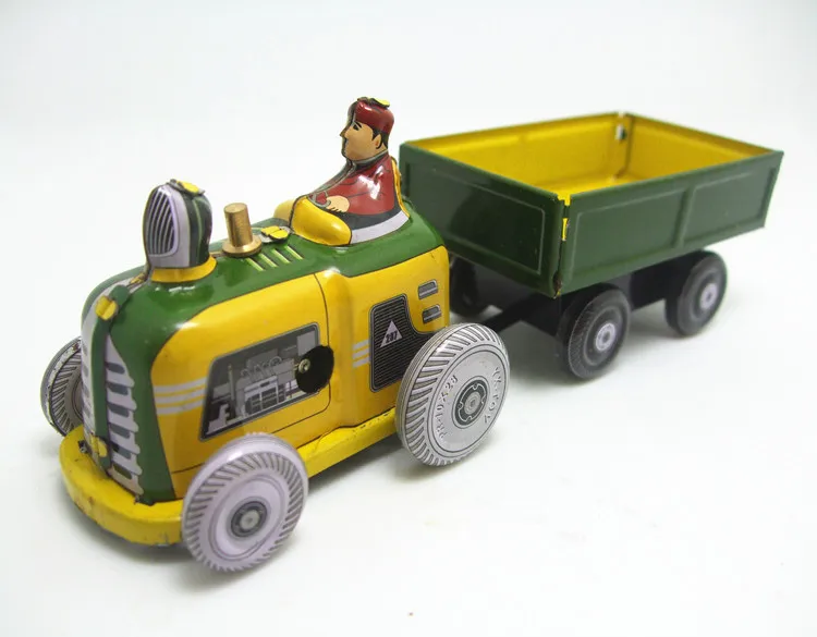 Детские Мини винтажные оловянные игрушки трение грузовик Детство классический