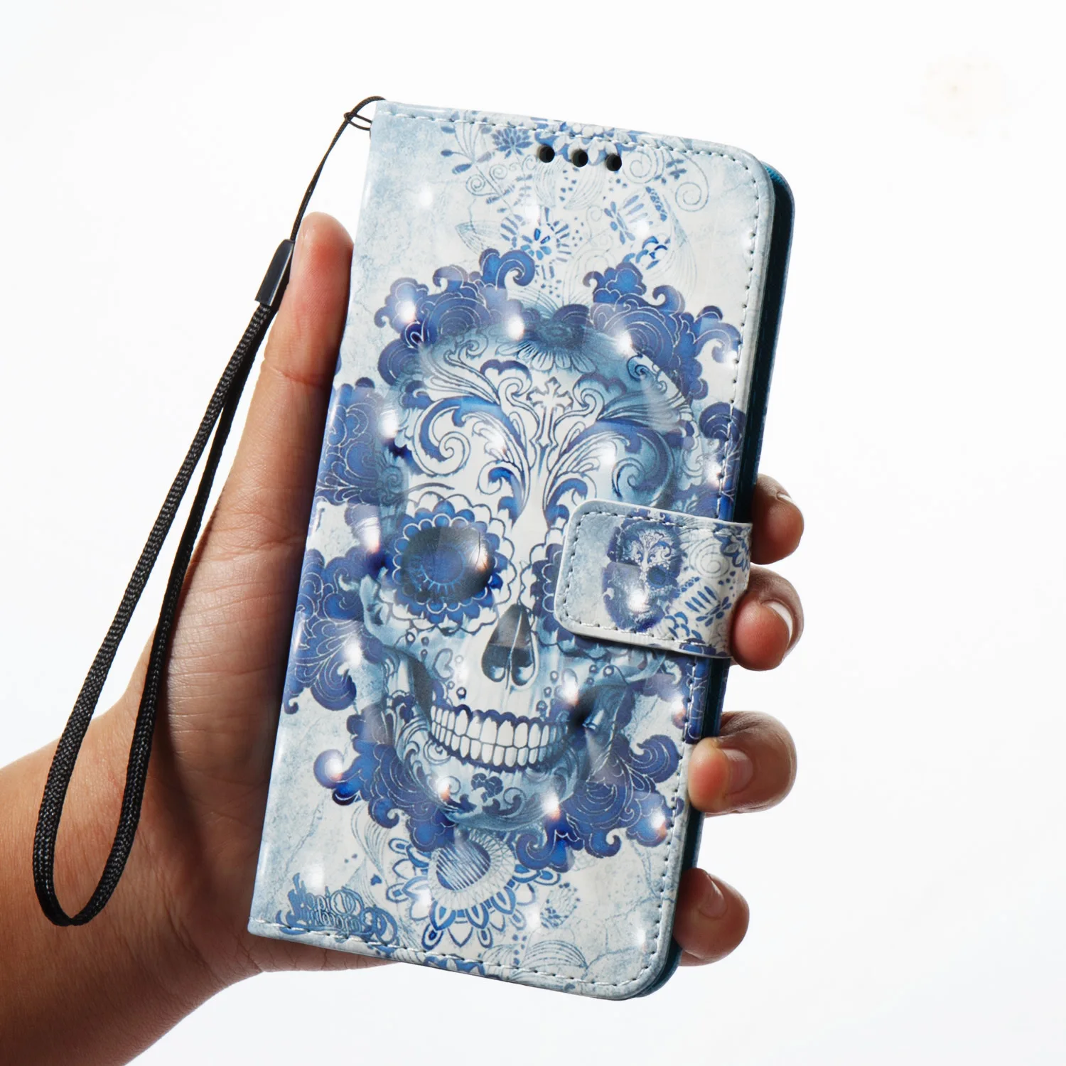 Чехол для OnePlus 5 с 3D модным рисунком откидной кожаный чехол книжка подставкой