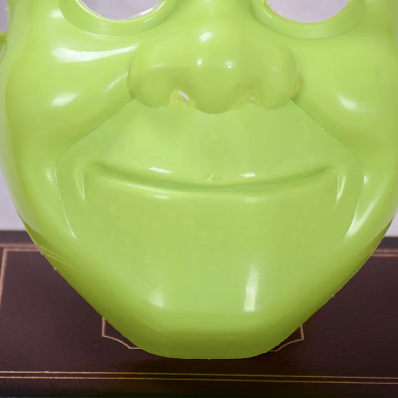 Хэллоуин маска для вечеринки зеленого цвета Забавные Косплэй ПВХ маски