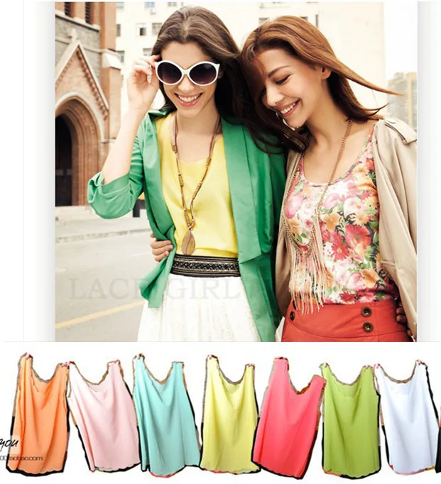 Последние новинки лета стиль женщины сексуальное рукавов шифон блузка леди