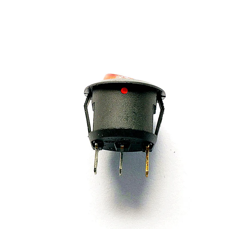 Бесплатный почтовый переключатель доставки KCD1 105 красный 3 pin 2 6A/250В 10А/125В 10|pin