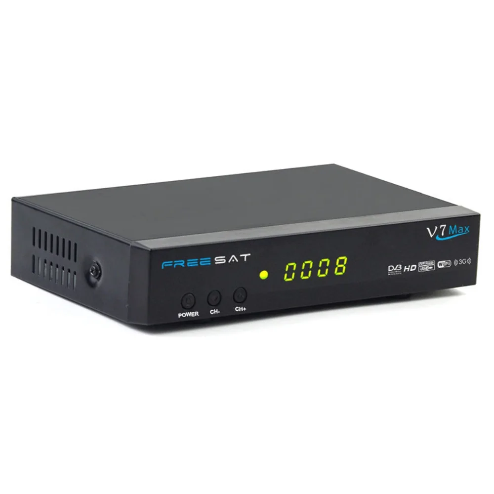 Новые оригинальные freesat V7 MAX 1080 P Full HD DVB-S2 Цифровой Спутниковые антенны |