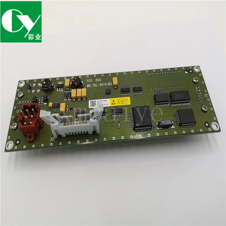 Печатная машина SM102/CD102 печатная плата MID 00.781.4974/03 00.781.2196 00.785.0224|Детали принтера| |