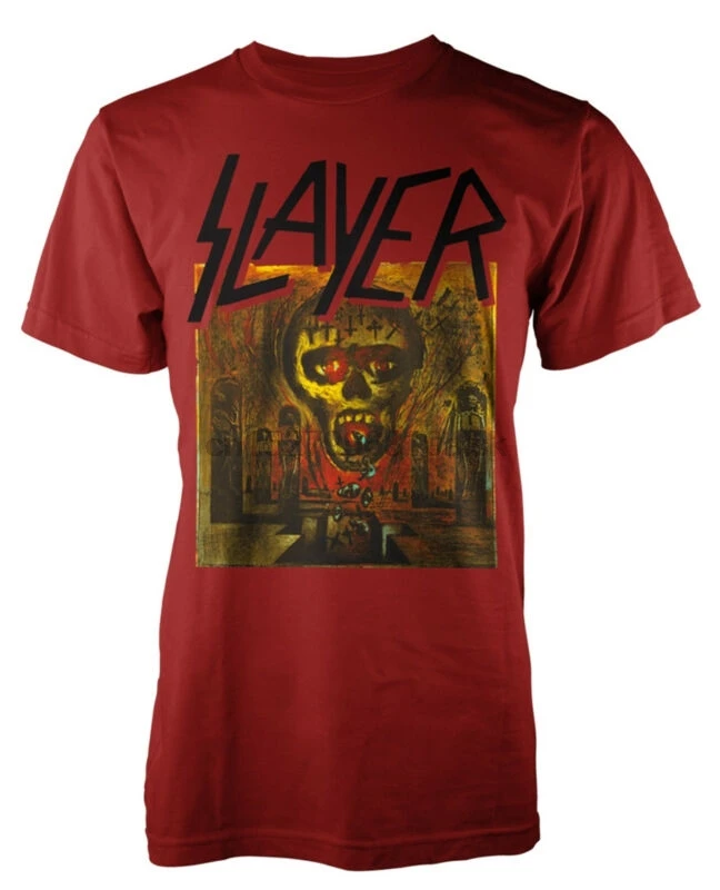 Футболка Slayer 'сезонная в abys'-новая и официальная! | Мужская одежда