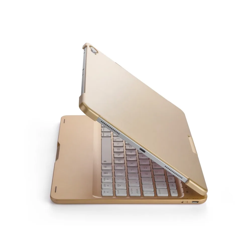 Для iPad Pro 11 ''поворотный цветной чехол с подсветкой Беспроводная Bluetooth