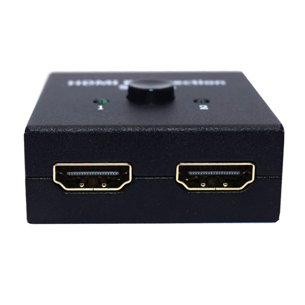 HDMI 2 In 1 Out Smart Bidirectional Support 4K Dual LED Display Converters 2.0 Switch Hub HDCP 3D 1080p Adapter | Электроника
