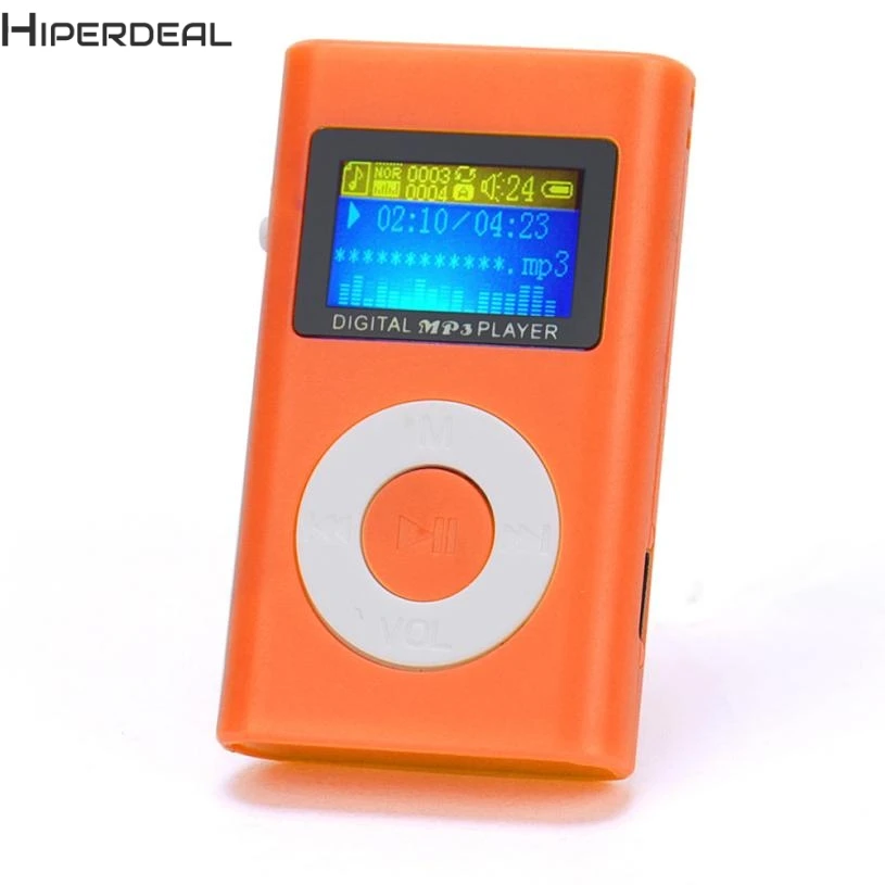 HIPERDEAL музыкальный плеер USB мини MP3 плеер с ЖК-экраном Поддержка 32 ГБ Micro SD TF карта красные плееры Горячие 17Dec13 Прямая поставка