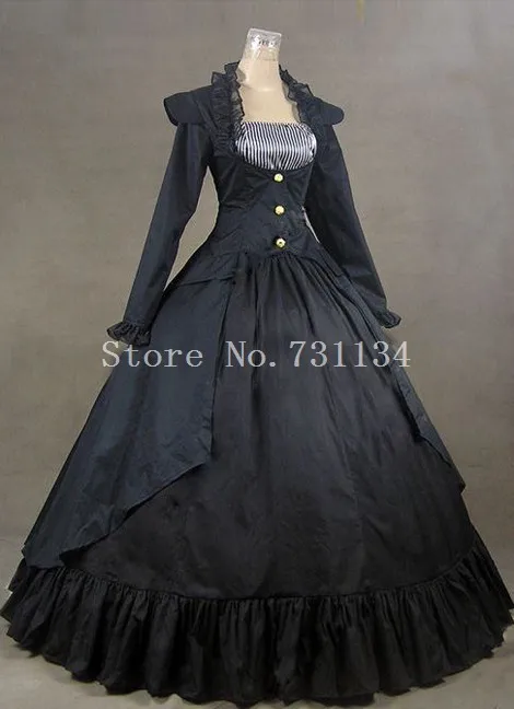 Готическое викторианское стимпанк 3 предмета платье историческая реконструкция