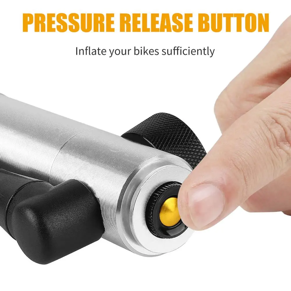 WEST BIKING велосипедный насос 300 PSI Presta/Schrader (Шрадер) Велоспорт шин вилка бомба шланг MTB